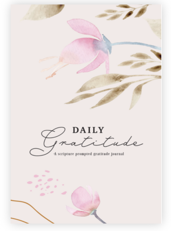 Daily Gratitude: A Scripture Prompted Journal — cover